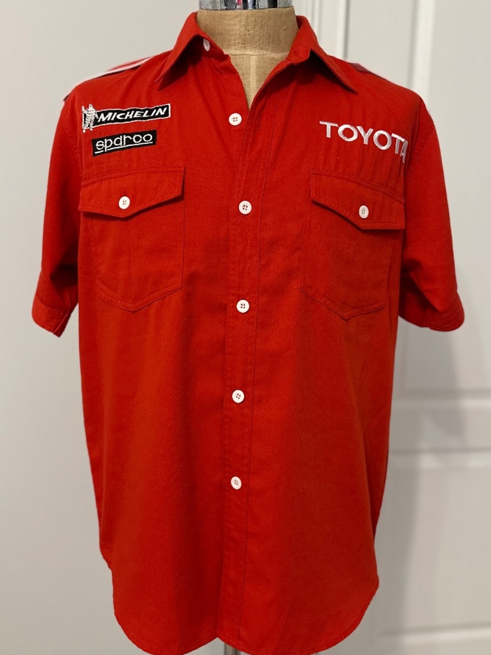 Toyota Racing Team Vintage Formula 1 Pit Crew Shirt